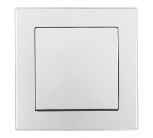 Выключатель одноклавишный Arte Milano SET06-1 SET06-1-30-1 silver