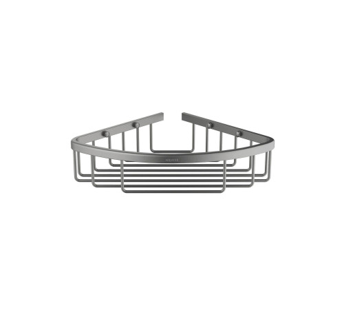 Полка угловая Aquanet оружейная сталь AQ4906BGM