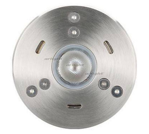 Встраиваемый в дорогу светильник Arlight KT-AQUA-COLOR-R85-9W RGB (SL, 25 deg, 12V) 024939