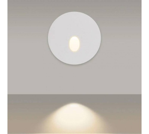 Встраиваемый светильник Arlight LT-GAP-R70-3W Warm3000 (WH, 30 deg) 025737