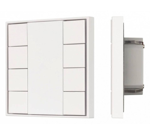 Панель-диммер клавишный встраиваемый Arlight KNX 037723