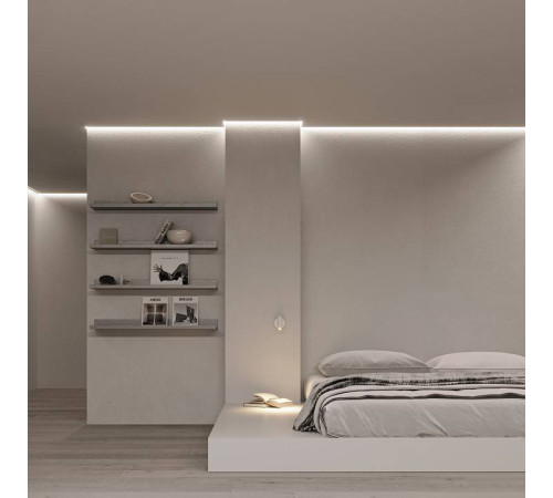 Профиль для контурной подсветки натяжного потолка Arlight STRETCH 040703