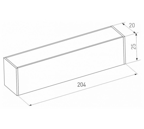 Встраиваемый светильник Arlight MAG-25 046332