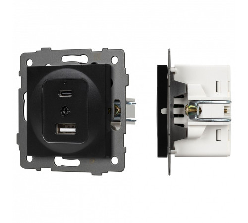 Механизм розетки 2хUSB type A и C Arlight SCT 049838