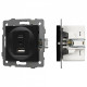 Механизм розетки 2хUSB type A и C Arlight SCT 049838