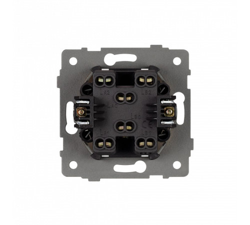 Выключатель проходной двухклавишный без рамки Arlight SWT 049894