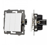 Выключатель трехклавишный без рамки Arlight SWT 049896