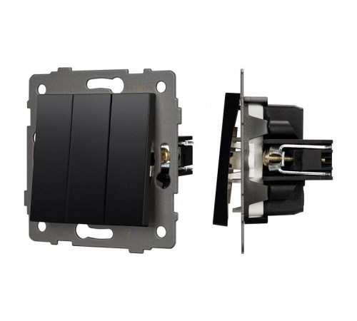 Выключатель трехклавишный без рамки Arlight SWT 049897