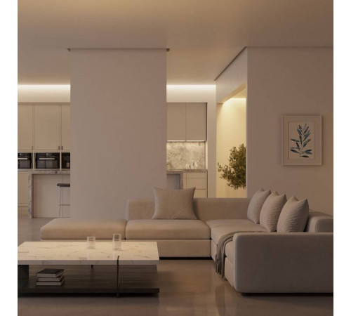 Профиль для установки натяжных потолков с теневым зазором Arlight СEIL 052228