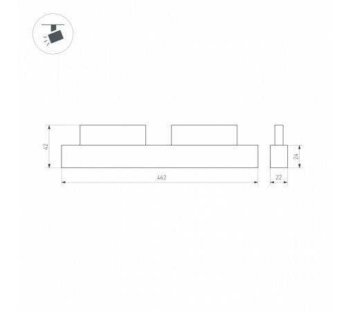 Накладной светильник Arlight MAG-ORIENT 053813