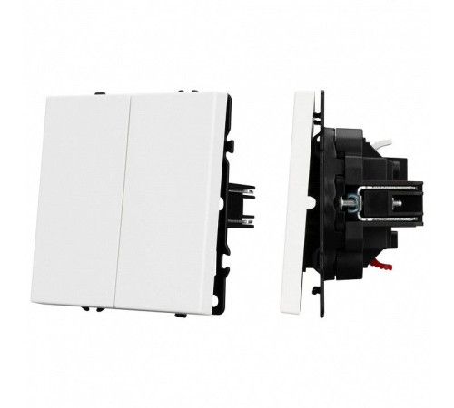 Выключатель двухклавишный без рамки Arlight SWT 054238