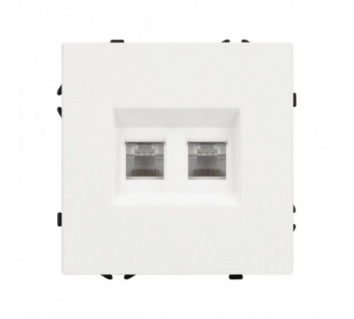 Розетка двойная Ethernet RJ-45 без рамки Arlight SCT 054312