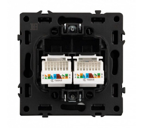 Розетка двойная Ethernet RJ-45 без рамки Arlight SCT 054313