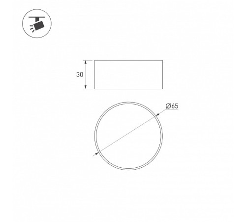 Насадка антибликовая Arlight ARTIFACT 057157