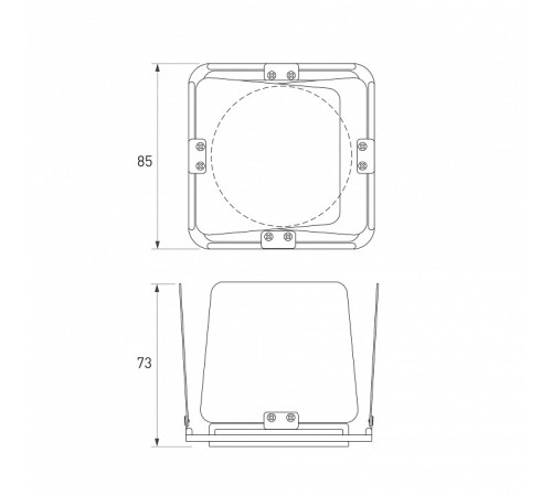 Плафон металлический Arlight ARTIFACT 057160