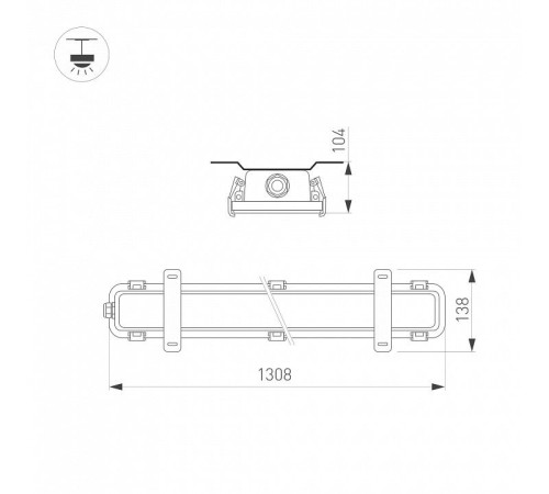 Накладной светильник Arlight SP-KATANO 060779