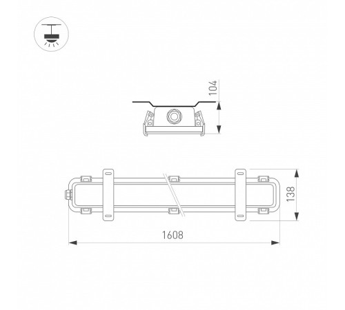 Накладной светильник Arlight SP-KATANO 060780