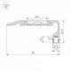 Профиль для ступеней Arlight STAIR 060866