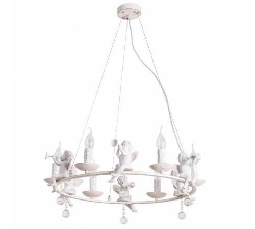 Подвесная люстра Arte Lamp Amur 6 ламп A1133SP-6WG