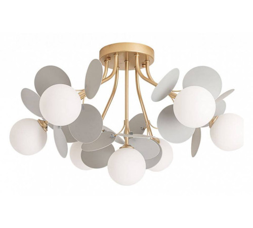 Потолочная люстра Arte Lamp Peacock 7 ламп A1369PL-7GY