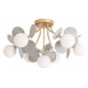 Потолочная люстра Arte Lamp Peacock 7 ламп A1369PL-7GY