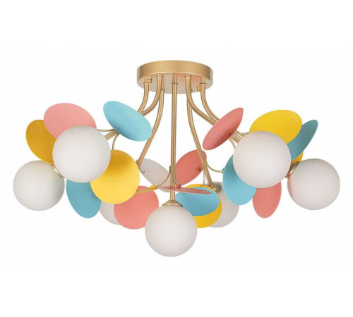 Потолочная люстра Arte Lamp Peacock 7 ламп A1369PL-7MD