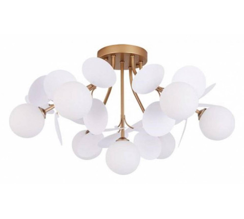 Потолочная люстра Arte Lamp Peacock 7 ламп A1369PL-7SG