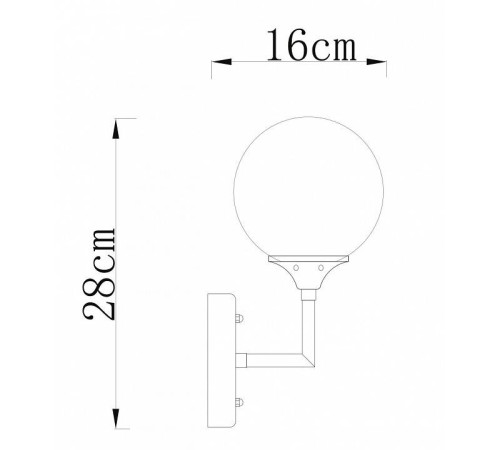 Бра Arte Lamp Marco A2703AP-1SG