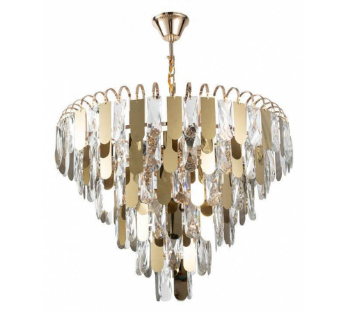 Подвесная люстра Arte Lamp Vivien 8 ламп A2719SP-8GO