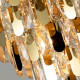 Подвесная люстра Arte Lamp Vivien 8 ламп A2719SP-8GO
