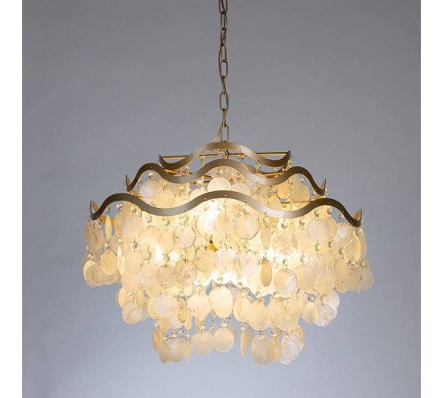 Подвесная люстра Arte Lamp Pipirima 9 ламп A4065SP-9SG