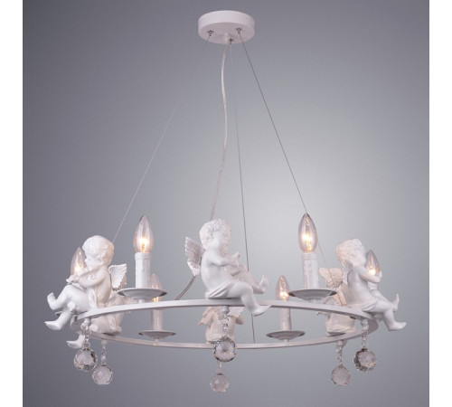 Подвесная люстра Arte Lamp Amur A4288LM-6WH