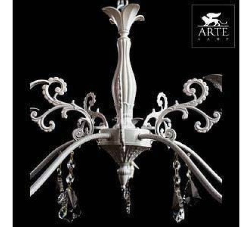 Подвесная люстра Arte Lamp Angelina 5 ламп A5349LM-5WH