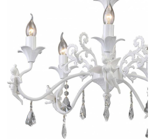 Подвесная люстра Arte Lamp Angelina 5 ламп A5349LM-5WH
