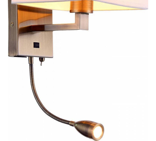 Бра с подсветкой Arte Lamp Hall A9249AP-2AB