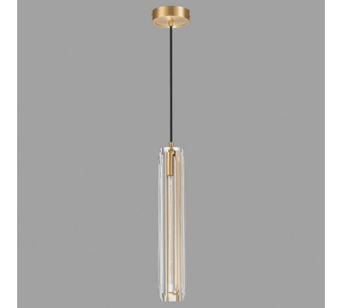 Подвесной светильник Belfast Gibson 6133-1 BR CL