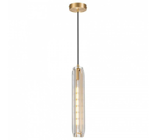 Подвесной светильник Belfast Gibson 6133-1 BR CL