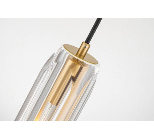 Подвесной светильник Belfast Gibson 6133-1 BR CL