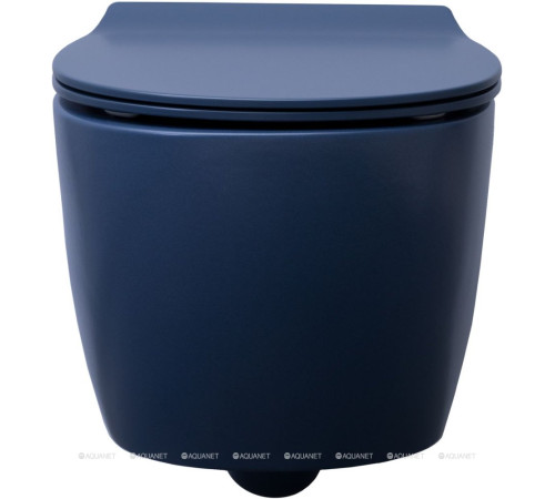 Унитаз подвесной Allen Brau FANTASY Rimless 510x363 мм индиго 4.11004.ID