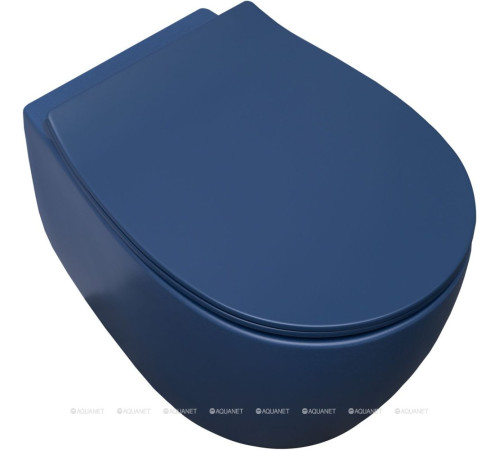 Унитаз подвесной Allen Brau FANTASY Rimless 510x363 мм индиго 4.11004.ID