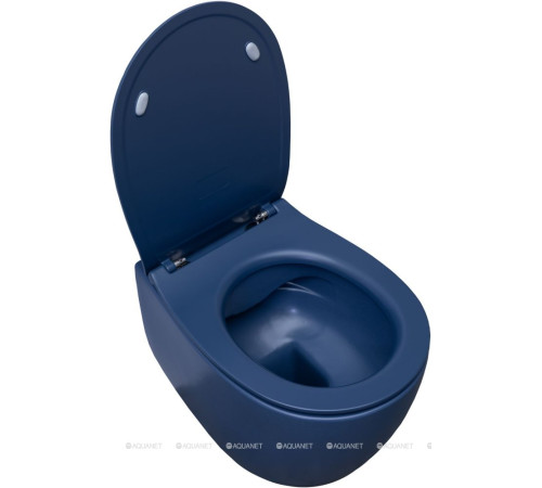 Унитаз подвесной Allen Brau FANTASY Rimless 510x363 мм индиго 4.11004.ID