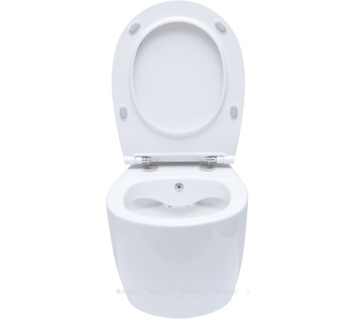 Унитаз подвесной Allen Brau FANTASY Rimless с гигиеническим душем 510x363 мм белый 4.11HC1.20