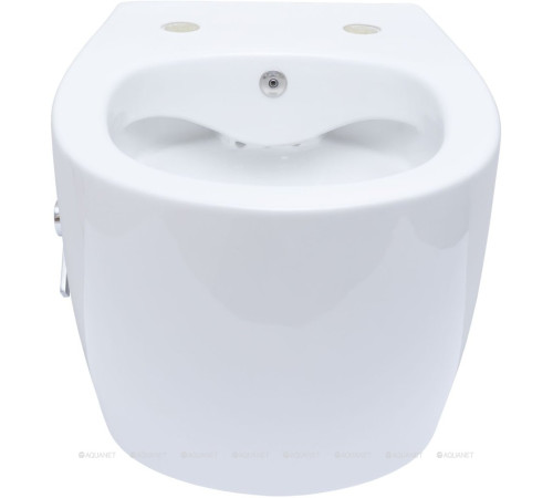 Унитаз подвесной Allen Brau FANTASY Rimless с гигиеническим душем 510x363 мм белый 4.11HC1.20