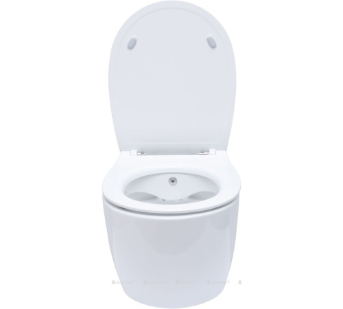 Унитаз подвесной Allen Brau FANTASY Rimless с гигиеническим душем 510x363 мм белый 4.11HC1.20