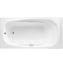 Ванна чугунная Jacob Delafon Super Repos 180x90 см с отверстиями для ручек E2902-00