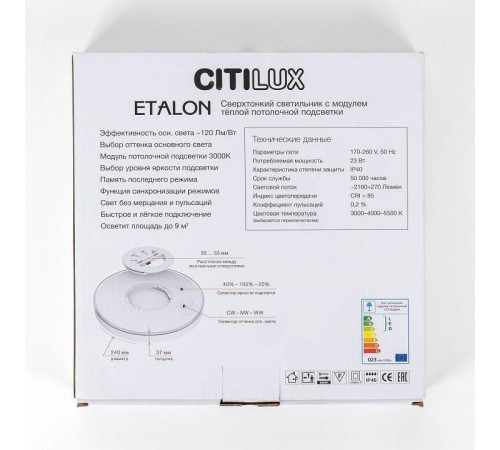 Накладной светильник Citilux Etalon CL750241