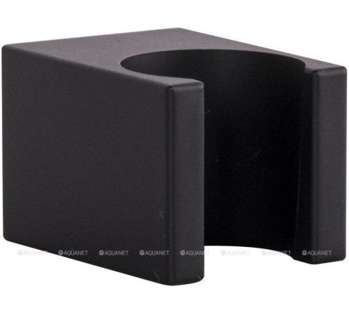 Держатель для лейки Aquanet AF000-031B черный матовый