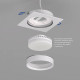 Встраиваемый светильник Denkirs FLAT DK2091-WH