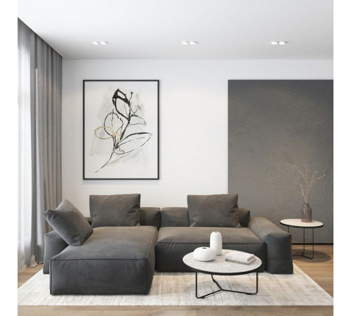 Встраиваемый светильник Denkirs FLAT DK2092-WH