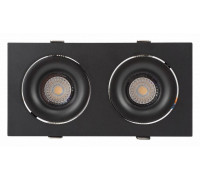 Встраиваемый светильник Denkirs Roto DK2122-BK